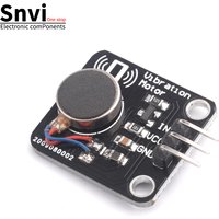 Snvi 1pcs/5pcs 5V Vibrating Vibration Motor Module High and Low Level Vibration Mini Motor Module for Arduino