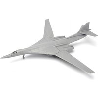4D Russian Tu-160 Blackjack White Swan Long Range Strategic Bomber 1/144 Gluefree Assembly Model Military Ornament
