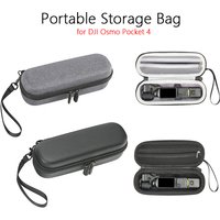 Action Camera Storage Bag for DJI Osmo Pocket 4 Waterproof Shock-resistant Portable Handbag for DJI Pocket 4 Accessories