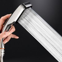Handheld Shower Head 300mesh High Pressure Multi-functional Rainfall Bathroom Showerhead for Low Water Flow