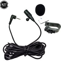 Professionals Car Audio Microphone 2.5mm Clip Jack Plug Mic Mono Mini Wired External Microphone 2 Pole Mono for Car DVD Radio