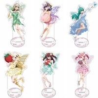 Gushing Over Magical Girls Locomuji White Dress Daisy Acrylic Standkeying, Elf Wings Anime Desk Ornament, Collectible FigureGift