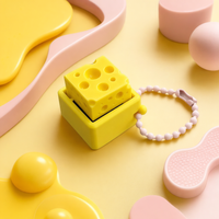 3D Printing Has Slight Flaws 3D Cheese Clicker Creative Fidget Toy Desktop Stress Relief Ornament