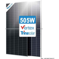 Trina TSM-DEG18MC.20(II) 480-505W Trina Solar Panel 480 485 490 495 500 505 Watt Trina Verter Bifacial Double Glass PV Module