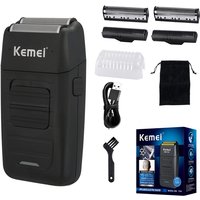 Kemei 1102 Electric Shaver Men Electric Razor Rechargeable Floating Beard Shaver Hair Trimmer Face Care Shaving Machine