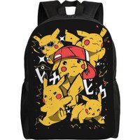 Pikachu Laptop Bag Back to school season Cute Kawaii Backpack