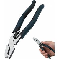 9Inch Multi-function Cutting Pliers, Industrial-Grade Cutting Pliers for Holding,Nail Puller/Wire Cutter/Stripper/Crimper