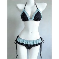 Fairy Sweet High Waist 4-Piece Split Bikini Set For Women 2026 - Print Trendy Swimwear Chic Beach Vacation Summer Party Fashion