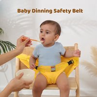 Portable Baby Child Dining Belt Oxford Cloth Adjustable Chair Seat Belt Feeding Chair Portable Baby Dining Chair Safety Belt