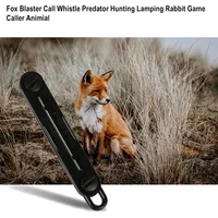 Outdoor Fox Down Fox Blaster Call Black Whistle Predator Hunting Lamping Calling Rabbit Game Caller Animial