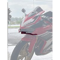 For HONDA Motocycle Front Wing Fairing Winglets Mouth Shell Cover Protection Guards CBR250RR CBR300RR Spoiler Front Winglet