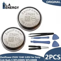 2PCS Original New ZeniPower Z52H 1240 3.85V for Sony Link Buds S WFLS900N WFLS900B Headphones Replacement Battery Repair Parts