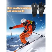 AliExpress RISK Winter Waterproof Men's Gloves Windproof Sports Fishing Driving Women Touchscreen Cycling Ski Non-slip Gloves Warm Motorcyc H1C5
