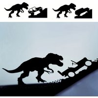 AliExpress 1PC Unique Dinosaur - Car Design Sticker Bundle, Suitable for Travel Luggage, Refrigerators, Guitar Cases & Dino Crafts