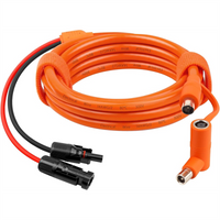 AAAN-Solar Panel To DC 8Mm Adapter Cable 2M-Solar Connector To DC7909/8020 Male Plug Extension Cord With Tinned Copper Wire