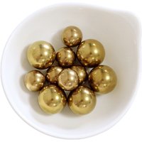 Brass (H62) solid bearing balls 12mm 12.7mm 15mm 15.875mm 20mm 30mm High Precision