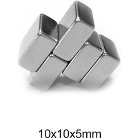 10x10x5 mm Rare Earth Neodymium Magnet 10*10*5 mm Powerful Strong Magnetic Magnets Sheet 10x10x5mm