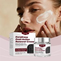 KeraErase Dual-Action Renewal Cream Black & White Rice Soothing Repair Cream FOR ALL SKIN Keratin Control Cream Korean Skincare