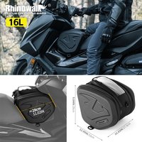 Rhinowalk Motorcycle Tunnel Bag Hard Shell Scooter Fuel Tank Bag Travel Luggage Storage Bag Accessories For Honda BMW YAMAHA Mo