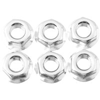 Enhanced Performance Hexagon Nuts for Chainsaw 6 Pcs Replace Guide Bar Nuts 503220001for ChainSaw Flange Bar Lock Nuts