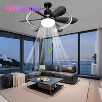 Ceiling Fan with Light E27 52CM Fan Light with Remote Control Super Quiet Socket Ceiling Fan for Bedroom Kitchen Home Lighting image 4