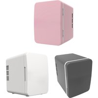 4L Mini Fridge Multi Use Cosmetics Fridge Desktop Small Portable Cooling Case for Outdoor Camping Picnic