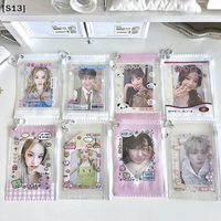 Cute Transparent Candy Bag 3 Inch Kpop Card Sleeves Holder Photocard Holder Card Films Game Cards ProtectorQ@