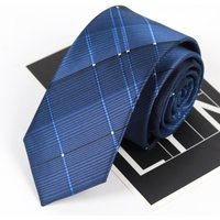 Mens Classic Tie Striped Skinny 6cm Necktie Polyester Ties for Man Plaids Jacquard Cravat Business Party Accessories Corbatas