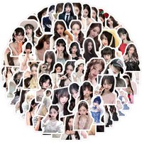 100PCS Jang Won-young Stickers Graffiti Stickers DIY Diary Phone Case Handmade Scrapbook Aesthetic Stickers