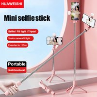 Huaweishi Z5s 1M Telescopic Selfie Stick Tripod Stand Mobile Phone Support Wireless Gimbal Stabilizer For iPhone Android Holder