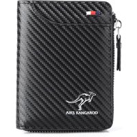 ANTI RFID Blocking Protection for Men High Quality Wallet Zipper Business Card Holder Purse Luxury Wallets Carteira Masculina
