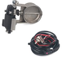 Electric Exhaust Control Valve 51mm/60mm/63mm/70mm/76mm Exhaust Control Valve - Low Pressure For Exhaust Catback Downpipe
