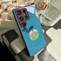 The C-Clash Star Logo Phone Case for Samsung Galaxy S26 S25 S24 S23 S22 S20 Fe S21 Edge Plus Ultra Glass Cover