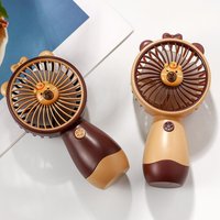 Kapibala Handheld Fan, Cute Cartoon Handheld Fan, USB Rechargeable Portable Fan, Convenient Handheld Cooling Companion