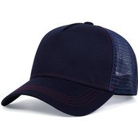 Unisex Lightweight Solid Color Baseball Cap Breathable Net Summer Shade Outdoor Hat for Men And Women Simple Basic Style