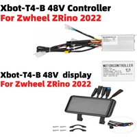 E-scooter Zwheel Kit Xbot-T4-B Controller 48V Display Instrument for Zwheel ZRino 2022 Scooter Main Control Board Accessories
