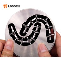 LODDEN Titanium Block 98mm Dental TC4/GR5 CAD CAM Titanium Alloy Disk Restoration Materials for Dental Implant Abutments