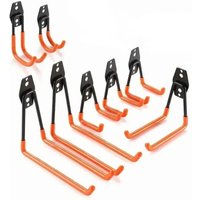 AliExpress NONE Garage Storage Utility Hooks Bike Heavy-Duty Hook Sports Storage Metal Hooks Garage Organizer Wall Mount Anti-slip Storage Hooks