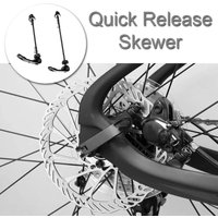 AliExpress NONE 1Pair Quick Release Skewer Front and Rear Wheel Hub Quick Release Skewer Set Clip Bolt Lever Axle Set for Road Mountain Bicycle