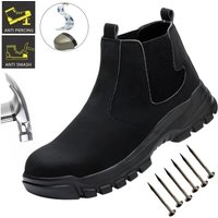 Easy Wear Safety Shoes for Men Steel Toe Work Shoes Puncture Proof Work Sneaker Male Protective Work Man Boots Safety Boots