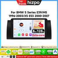 2-DIN-Autoradio für BMW X5 E39 E53 1999 - 2006 Multimedia-Videoplayer 2DIN Android Carplay Stereo Navigation GPS 6115 AI-Bildschirm