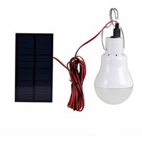 LED Solar birne mit Haken Licht im Freien wasserdicht Camping Solar lampe Energie spar lampe Garten Innenhof Weg Licht