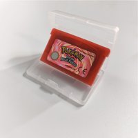 Cartucho de videojuego GBA de 32 bits, serie Pokemon (Emerald/Red fuego/LeafGreen/Ruby/Sapphire), versión ESP, regalo para niños