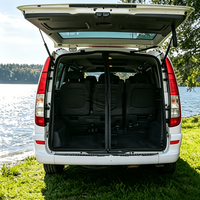 Car Trunk Mosquito Net, SUV Rear Door Mesh Curtain, Breathable Anti-Insect Net for Camping