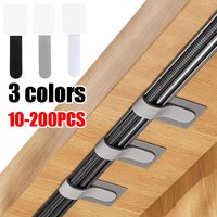 10-200PCS Reusable Magic Tape Cable Organizers Self-Adhesive Adjustable Wire Ties for Neat Desktop Cord Management Solutions