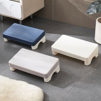 Stable Ergonomic Foot Rest for Under Desk PP Anti-Slip Foot Stool Enhanced Circulation Improve Comfort Foot Rest Home