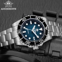 ADDIESDIVE 41mm AD2537 Uhr für Herren 20Bar wasserdicht 3D Wüstenstruktur BGW9 Leuchtdatum 316L Edelstahl Quarzuhren