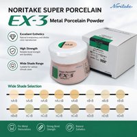Noritake EX-3 Super Body Porcelain Powder 50g, Lab Material for Dental Ceramic Restoration