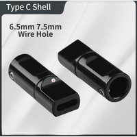 USB C Shell Case Earphone Housing Type C Cover DIY OTG USB3.1 Data Cable Charger Wire Plug Metal Consumer Electronics