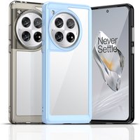 Transparent Shockproof TPU Case for OnePlus 13 12 13R 12R Protective Cover Frame Funda Coque Capa